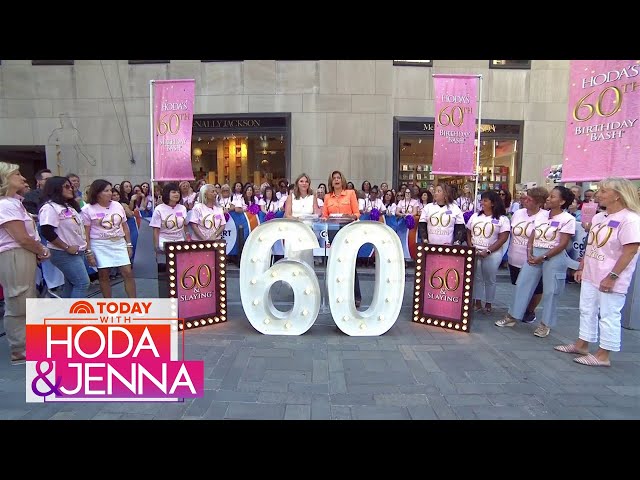 TODAY fans play ‘60 & Slaying’ in honor of Hoda’s birthday