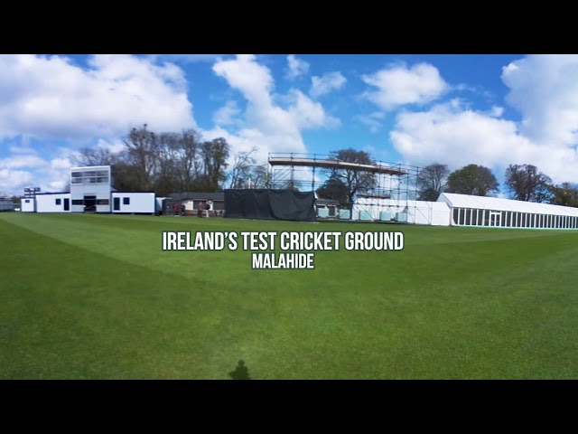 Take a 360 degree look at the ground where Ireland play their first test cricket match