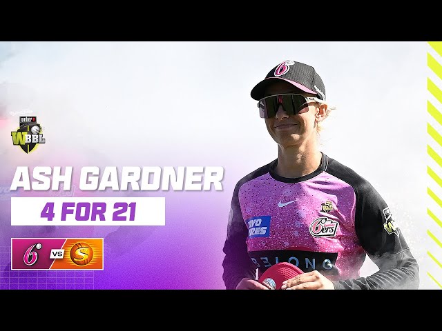 Ash Gardner Bags Four Wickets, Passing 100 WBBL Wickets | #WBBL10