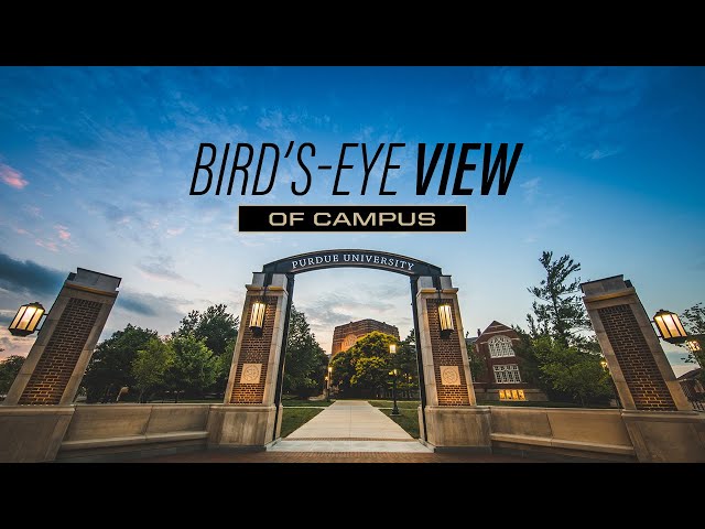 Take a drone tour of Purdue