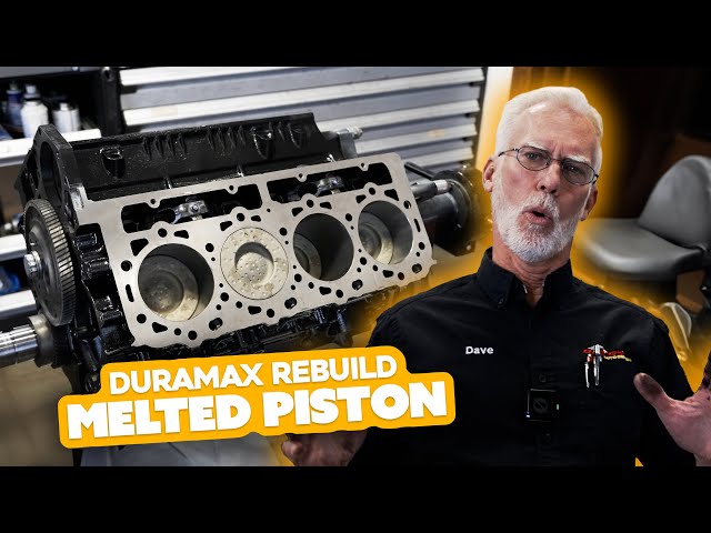 FULL REBUILD on a Duramax that MELTED a Piston!