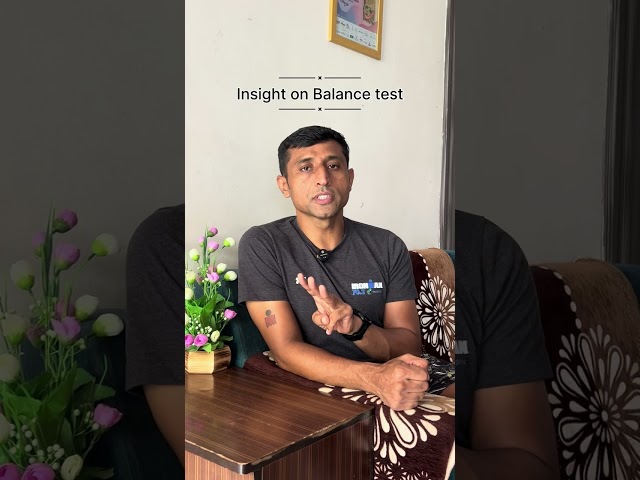 Insight on balance test