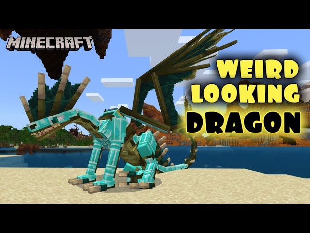 MINECRAFT: DRAGONS++ NEW WEIRD TAME & EPIC FORT BATTLING!