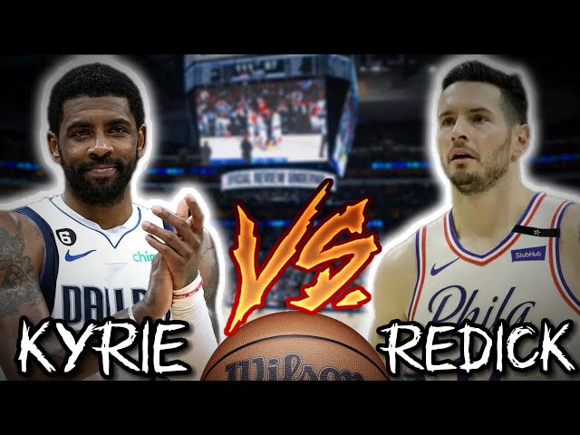 JJ Redick impersonator Faces off against collegiate Kyrie Irving (INTENSE 1v1)