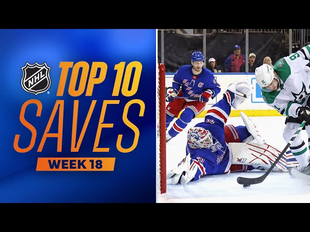 Top 10 Saves from Week 18 | 2023-24 NHL Season