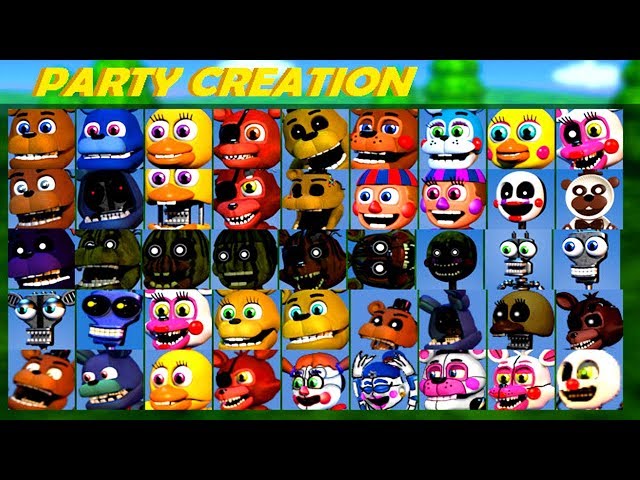 PLAY AS ANIMATRONICS!!.. FNAF WORLD: The Return to Nightmares