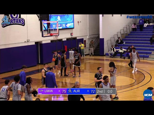 Aurora University vs. University of Wisconsin Whitewater