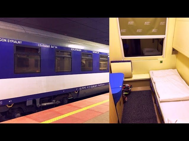 Farewell Tour EuroNight Jan Kiepura Sleeper Train Cologne - Warsaw