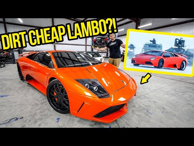 I Just Bought The Lamborghini Murcielago From FAST & FURIOUS! (CHEAPEST IN THE WORLD!!!)