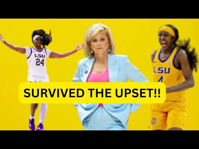 LSU & KIM MULKEY SURVIVE UPSET! ANEESAH MORROW & FLAU'JAE JOHNSON NEED HELP! THEY HAVE AN X-FACTOR!