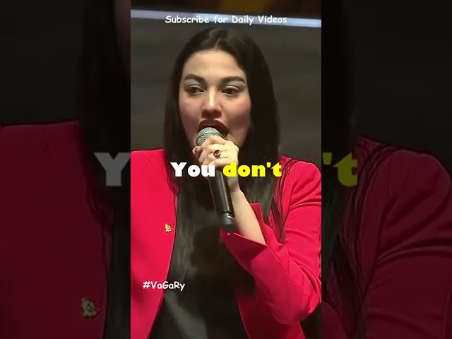 You have to listen to your heart | Muniba Mazari Motivational Speech #shorts