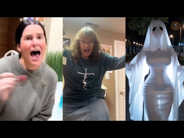 Best Scare Cam Pranks Reaction #08 😈 Funny Scare Cam 🤣 Jump Scare 😂 Funny Prank Compilation