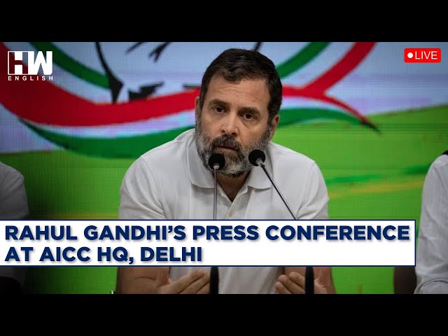 Congress LIVE: Rahul Gandhi Addresses Press Conference At AICC HQ | Gautam Adani | Narendra Modi