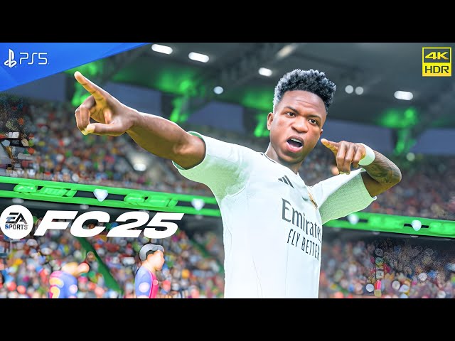 EA FC 25 | Real Madrid vs Barcelona | Champions league 2024/25 | Full Match | PS5™ [4K60] |