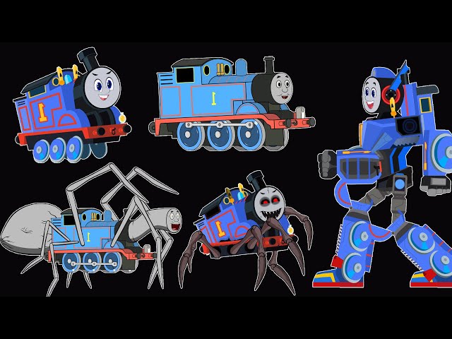 Spider Thomas Takes on Among Us and Kana Train in EPIC #soloanimation