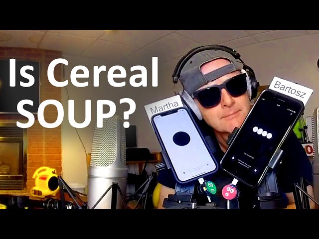 ChatGPT Debates: Is Cereal Soup? | VR180