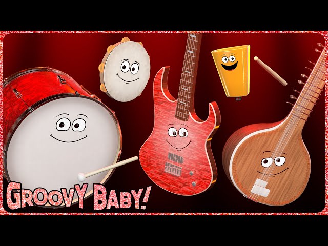 "Rock Show!" – Baby Sensory Music Video – Righteous Exhilarating Music and Animated Instruments