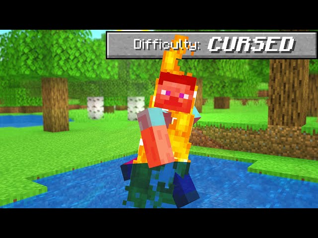 Minecraft Cursed Difficulty..