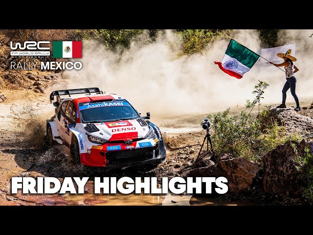 Former Team-mates Trade Blows in Rally Mexico Friday Thriller 🥊