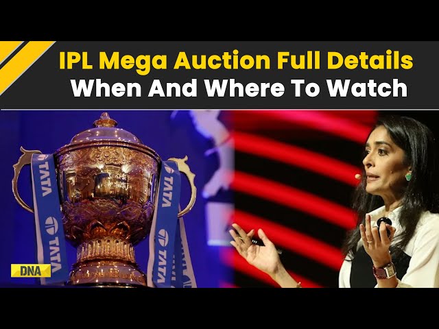 IPL Auction 2025 Date: When & Where To Watch IPL 2025 Mega Auction Live, Date, Time & Venue