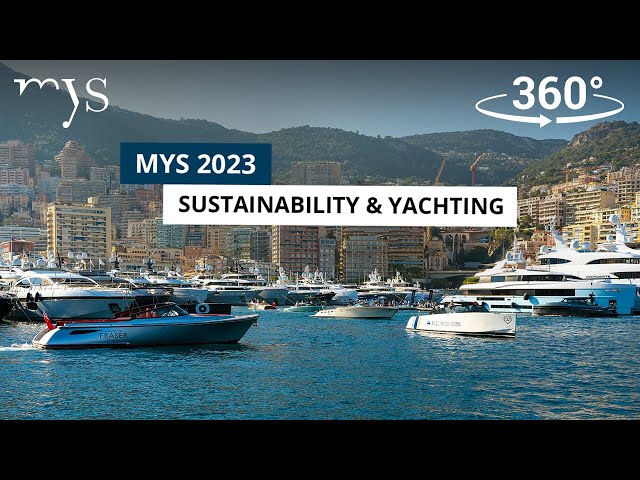 Monaco Yacht Show : Sustainability & Yachting (4K 360° Documentary)