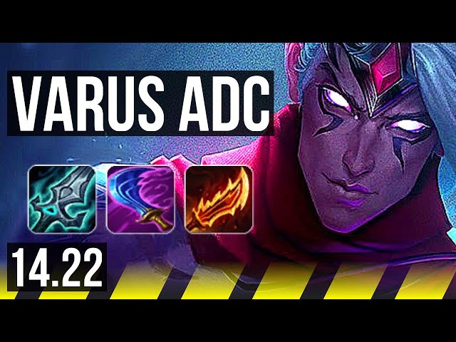 VARUS & Nami vs SINGED & Rakan (ADC) | NA Grandmaster | 14.22