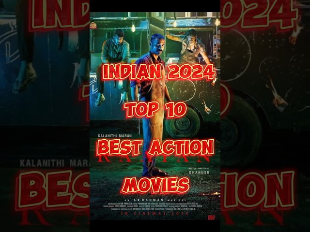 Indian 2024 Top10 best action movies list #maharaja top10 #top10 action movies in 2024 #kalki2898ad