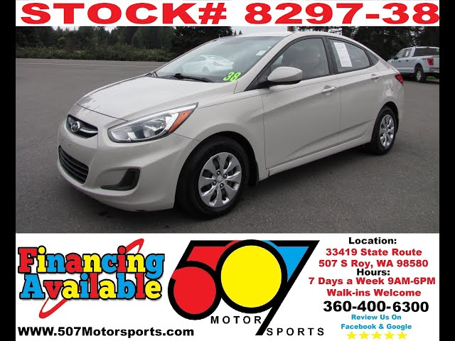 2015 Hyundai Accent GLS STK: 8297-38