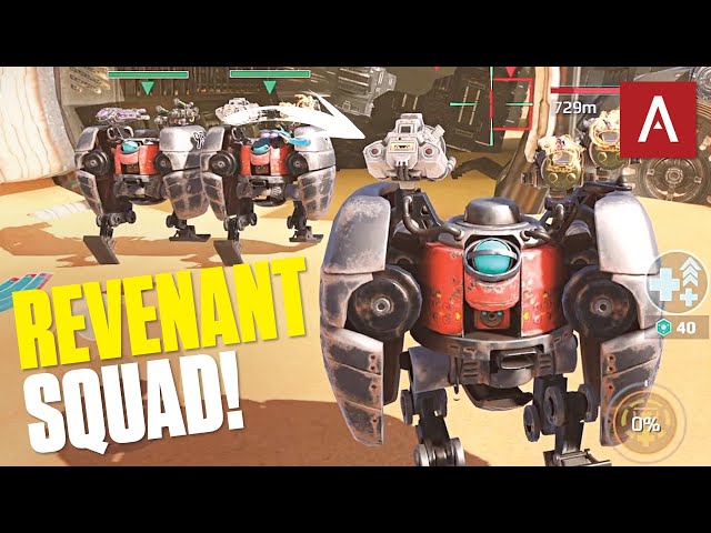 War Robots - Revenant Squad with Clan VØX & Friends! Live Stream Gameplay WR