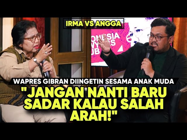 WAPRES GIBRAN DIINGETIN SESAMA ANAK MUDA // "JANGAN NANTI BARU SADAR KALAU SALAH ARAH!"