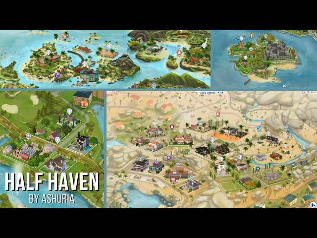 Half Haven - Oasis Springs - THE SIMS 4 Save File [5]