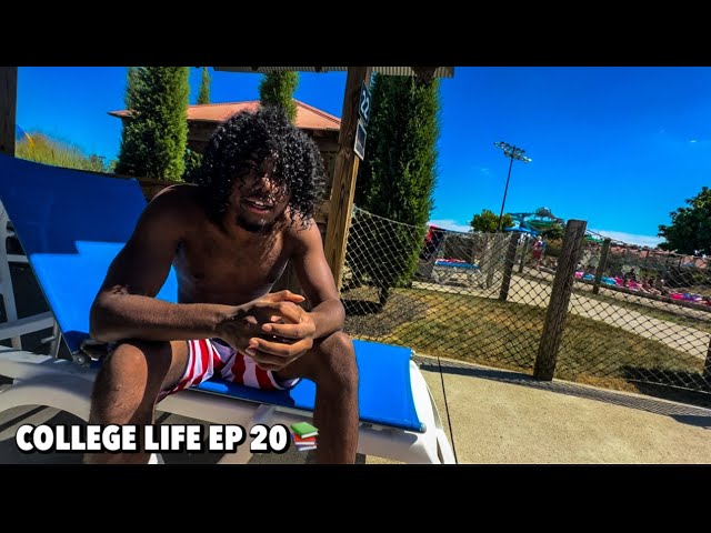 Waterpark Vlog | College Life Ep 20 📚