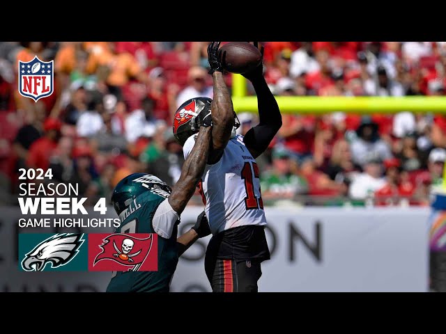 Philadelphia Eagles vs. Tampa Bay Buccaneers Game Highlights | NFL 2024 Season Week 4