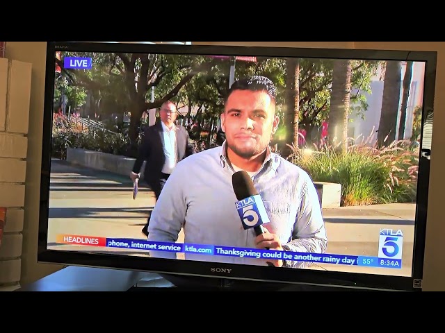 makes the KTLA news @theloreofdoa @iconoclasticgypsy live on channel 5 #ktla5