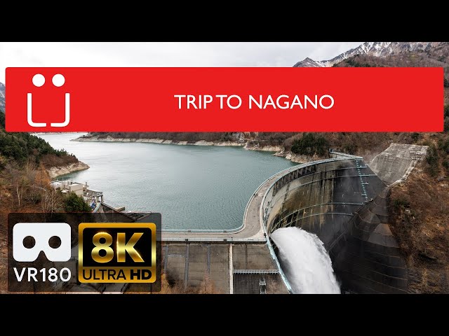 VR 180 (3D, 8K): Trip to Nagano