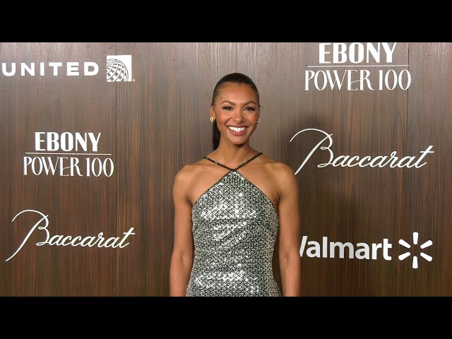 Malika Andrews "2024 EBONY Power 100 Gala" Green Carpet