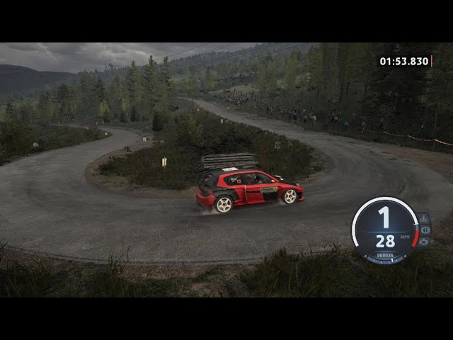 Ea WRC Wrc2 Monte Carlo stage