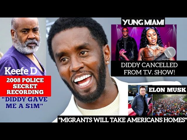 DIDDY is Going 2 JAIL? KEEFE D 2008 Audio Snitchin on DIDDY! ELON MUSK Tells the TRUTH to Americans?