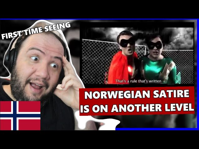 SuperHeroes Can't Be Gay - KOLLEKTIVET Music Video Utlendings Reaksjon 🇳🇴 Nordic REACTION