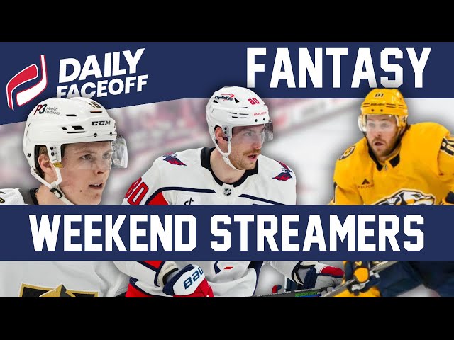 NHL Fantasy Weekend Pick-Ups | DFO Fantasy