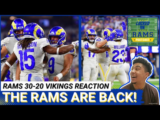 Locked On Rams POSTCAST: Playoffs a POSSIBILITY as Los Angeles Rams beat Minnesota Vikings 30-20