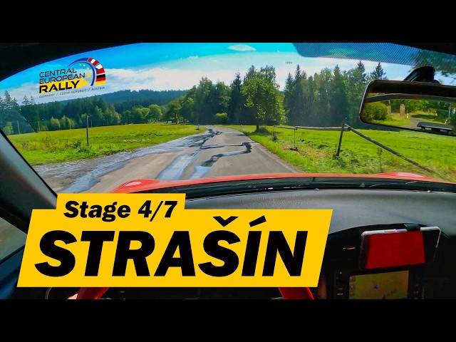 WRC Central European Rally 2024 | Stage 4/7 Strašín | POV Recce