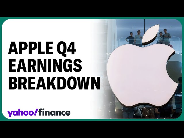 Apple beats Q4 revenue estimates, earnings hit by EU decision