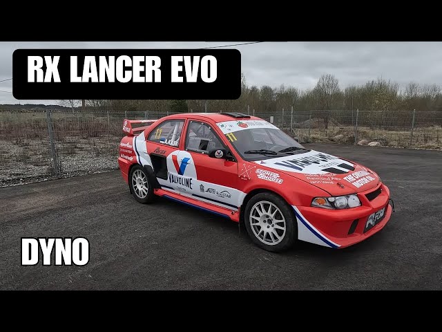 Arvo Kask Rallycross Lancer EVO DYNO