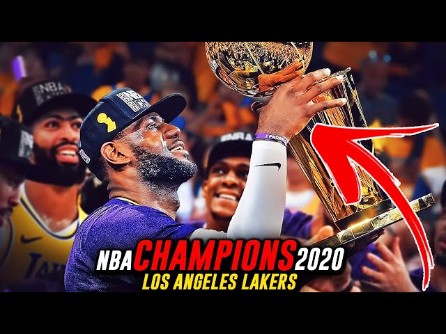 The Los Angeles Lakers Win The 2020 NBA Championship