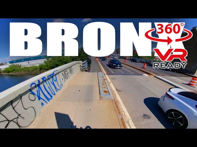 VR 360° NYC Virtual Cycling - Bronx NYC | Soundview | Castle Hill | Unionport |  | Throgs Neck