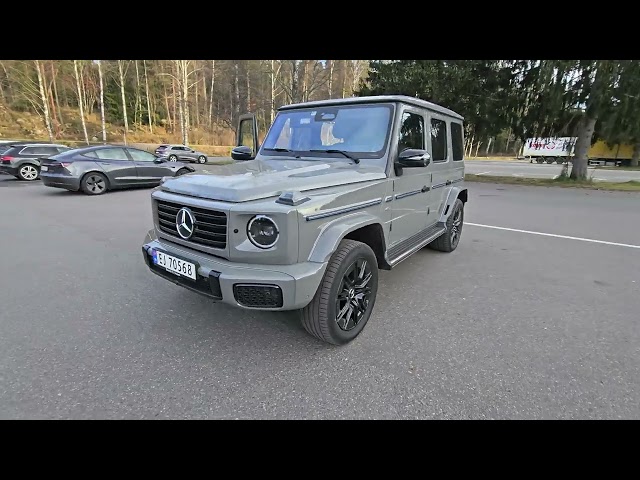 New G Wagon G580 Electric 2025 Model Walkthrough