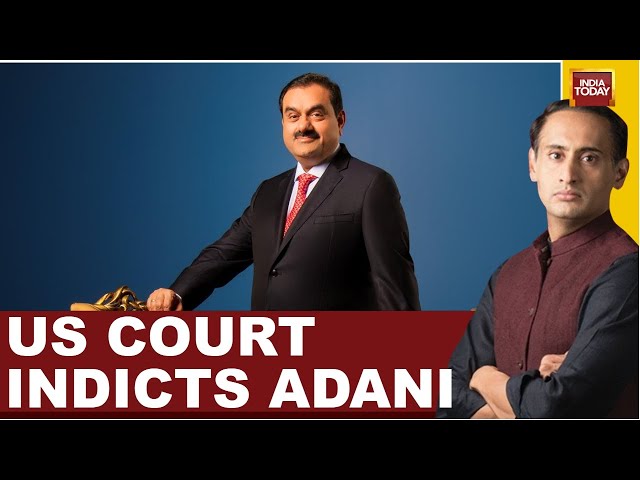 Adani Bribery Scandal Live Updates: US Court Indicts Adani | Newstrack With Rahul Kanwal