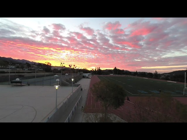 3D VR180 Scenic La Crescenta Sunrise and Soccer, California Oculus SBS Cardboard Vive VuzeXR