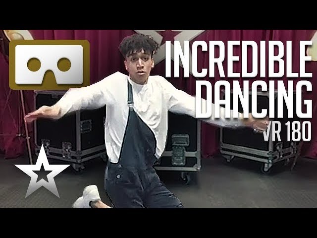 INCREDIBLE DANCE MOVES! Will Britain's Got Talent's Shameer Rayes Get The VR Golden Buzzer?! VR180